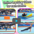 Elementary Gymnastics for PE - 10 week complete program with videos (grade 3-6)