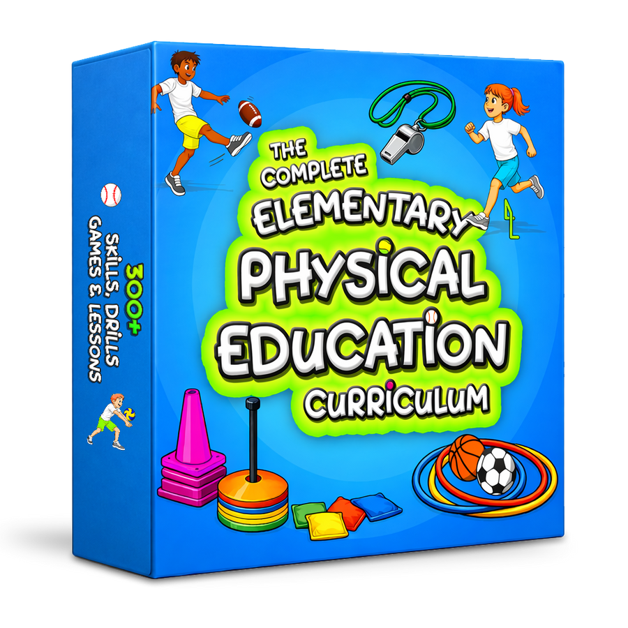 Complete physical education curriculum for Kindergarten to Grade 6 – sport skills, games and lesson plans