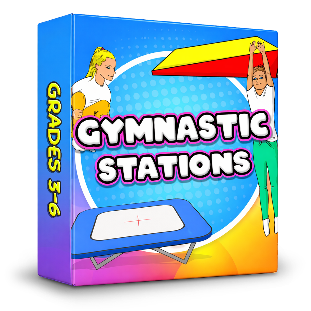 Elementary Gymnastics for PE - 10 week complete program with videos (grade 3-6)