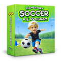 Soccer PE lessons - Sport unit with plans, drills, skills & games for grades 3-6