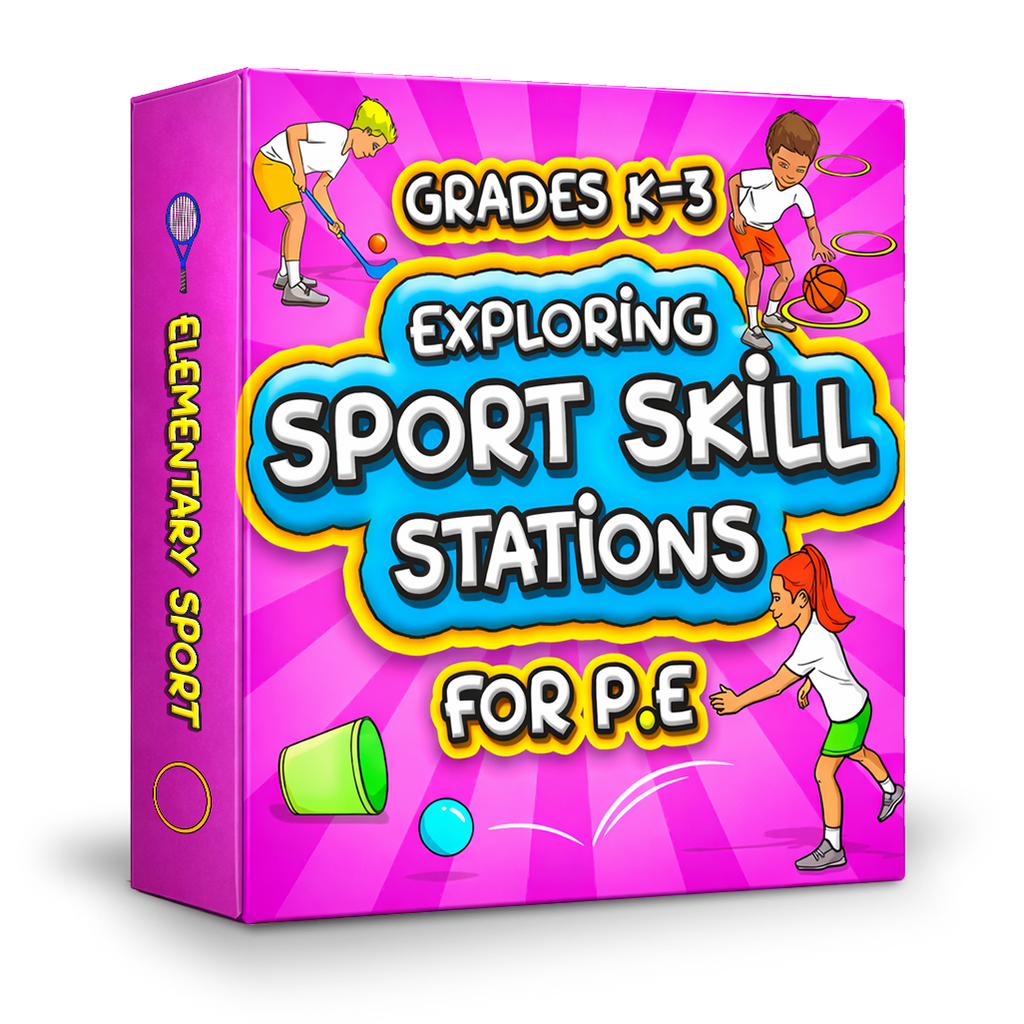 PE activities - Sport Skill Stations (grades K-3)