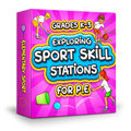 PE activities - Sport Skill Stations (grades K-3)