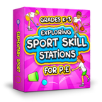 PE activities - Sport Skill Stations (grades K-3)