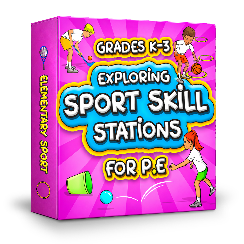 PE activities - Sport Skill Stations (grades K-3)