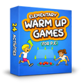 Elementary Warm up games for Physical Education - 24 sports activities