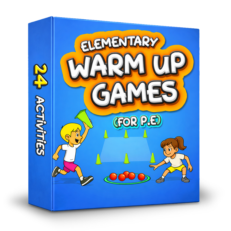 Elementary Warm up games for Physical Education - 24 sports activities