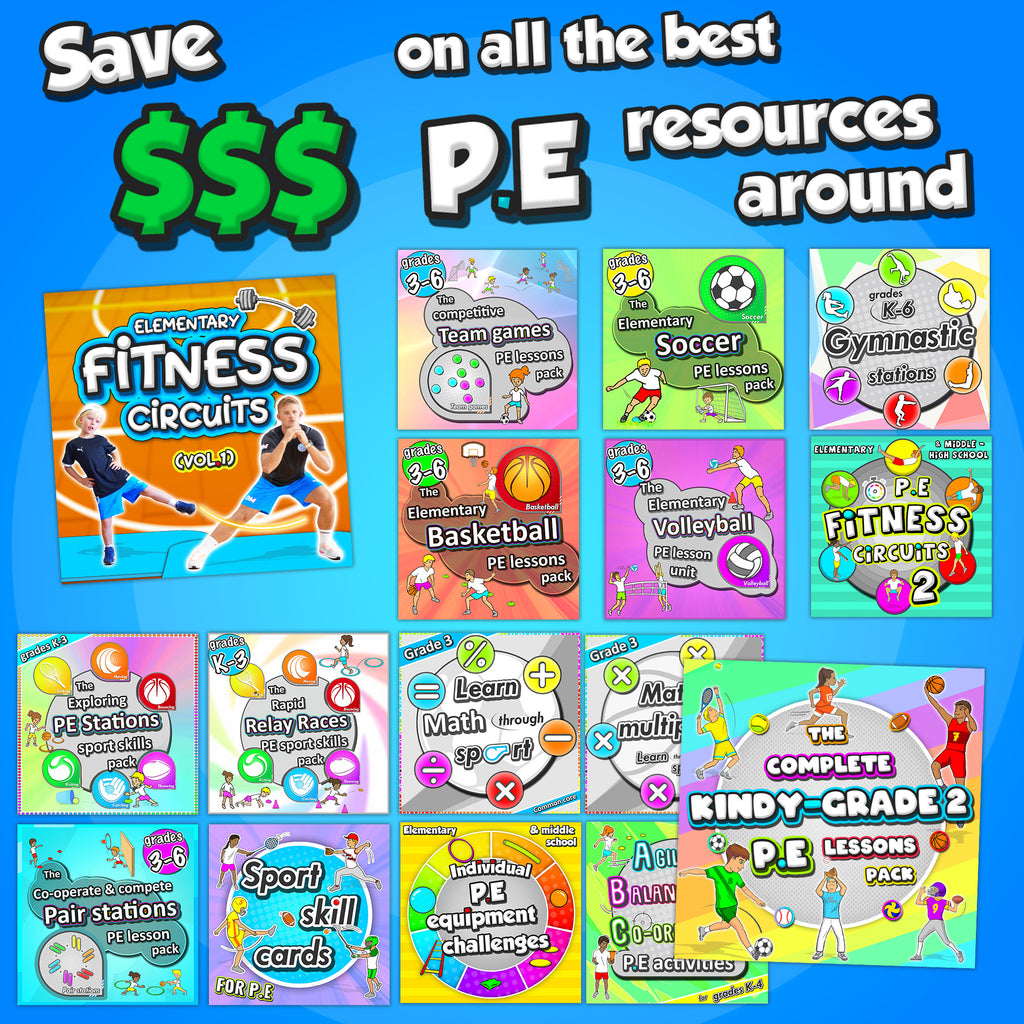 Complete Physical Education Curriculum - For Kindergarten to Grade 6 sport