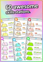 PE activities - Sport Skill Stations (grades K-3)
