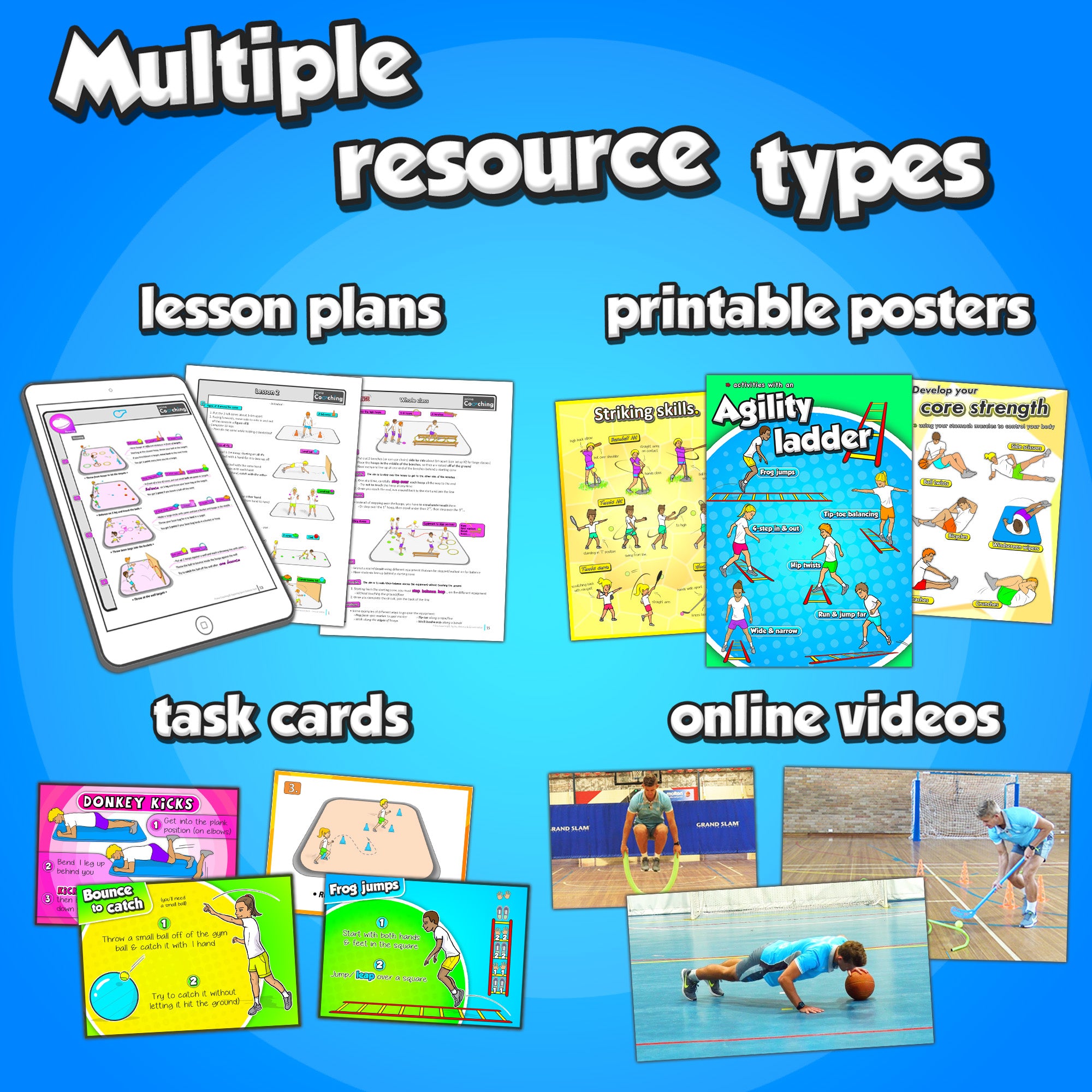 Complete Physical Education Curriculum - For Kindergarten to Grade 6 sport