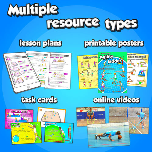 Complete Physical Education Curriculum - For Kindergarten to Grade 6 sport