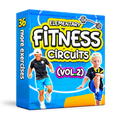 PE Fitness Circuit Station cards - 36 more tasks with cards & videos (Vol.2)