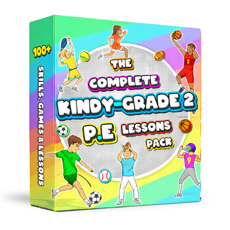 Kindergarten to Grade 2 PE games pack – complete sport skills and activities for elementary physical education