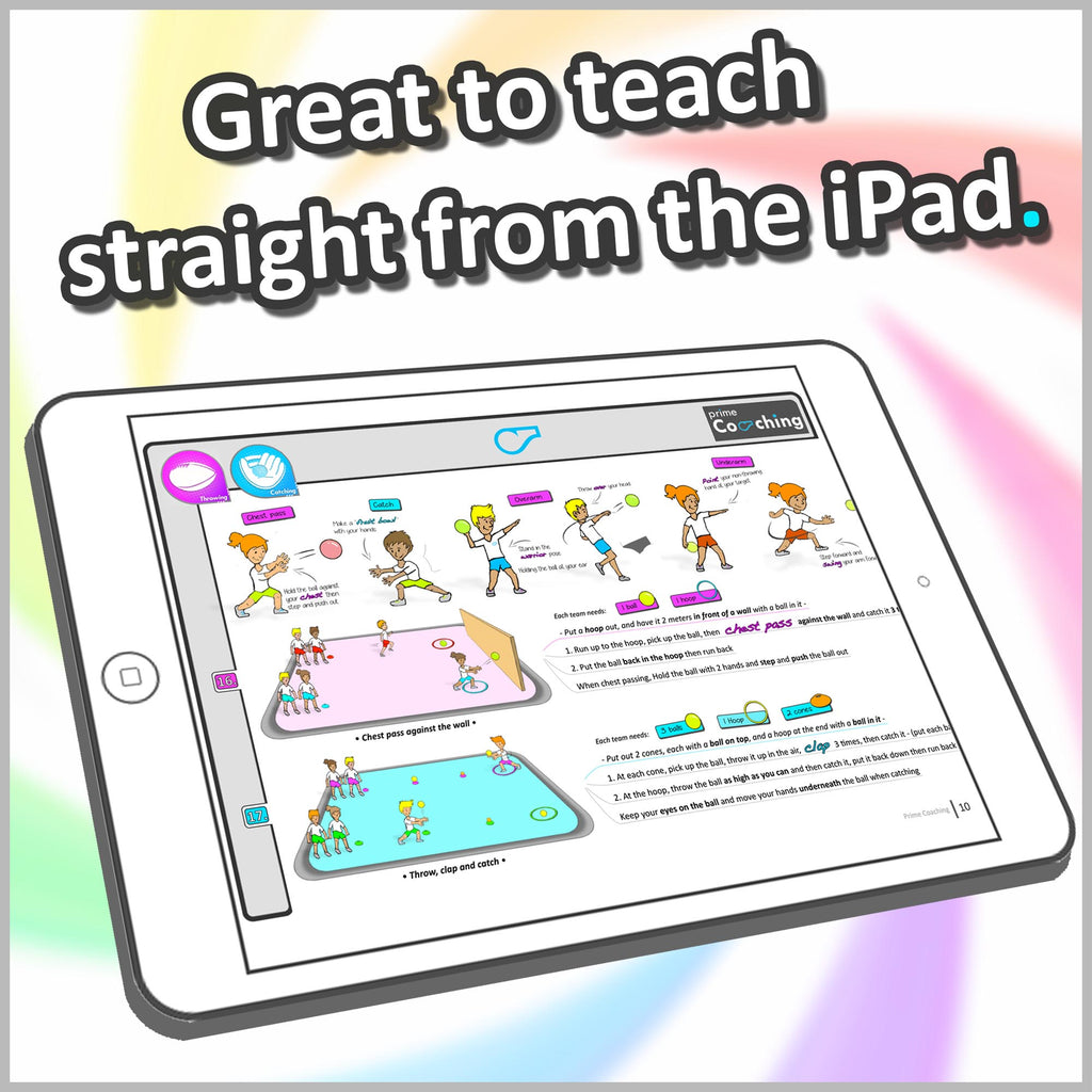 PE activities - Sport Relay Races (grades K-3)