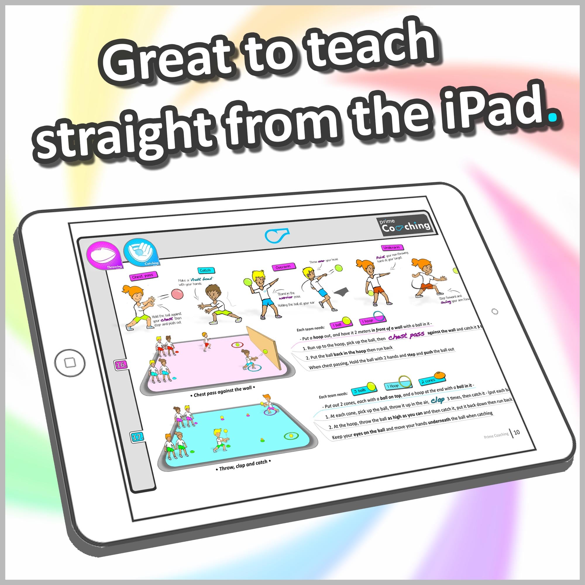 PE activities - Sport Relay Races (grades K-3)